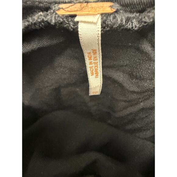 Free People Babydoll Dress Rhiannon Embroidered Scoop Tie-Back Mini Boho XS $325 - Picture 3 of 5